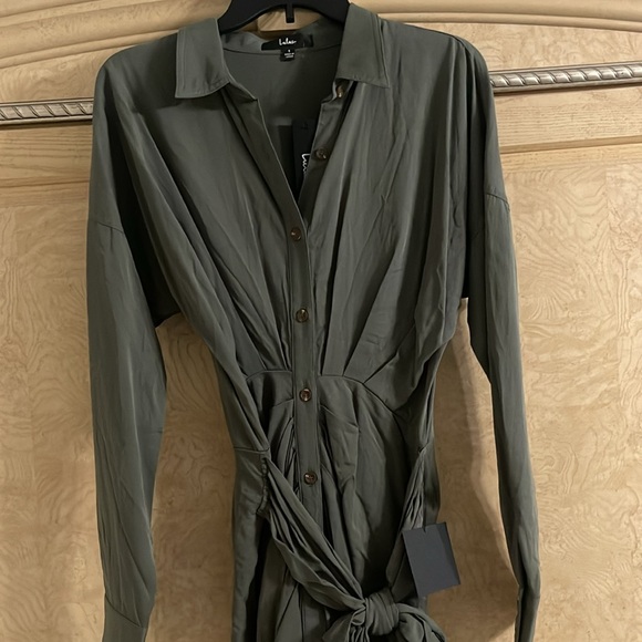 Lulus Button-Up Dress - Picture 3 of 8